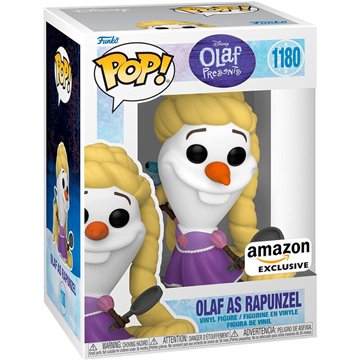 Funko POP Disney Olaf Present Olaf as Rapunzel Exclusive