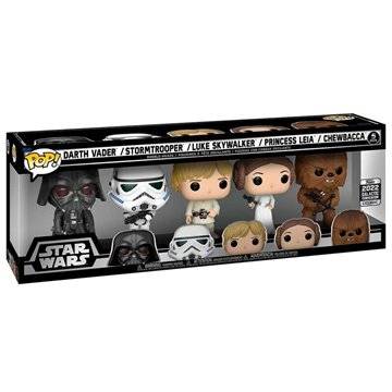 Blister 5 Funkos POP Star Wars Classics Exclusive