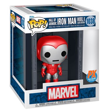 Funko POP Deluxe Marvel Hall of Armor Iron Man Model 8 Exclusive