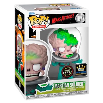 Funko POP Mars Attacks Martian Soldier Exclusive Chase