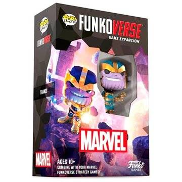 Juego mesa español POP Funkoverse Marvel 1fig