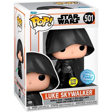 Funko POP Star Wars Mandalorian Luke Skywalker Exclusive