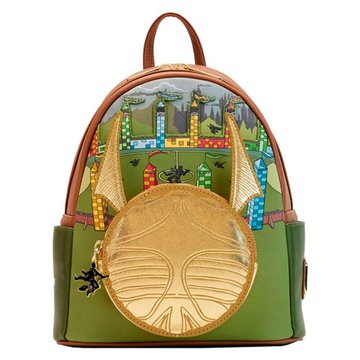 Mochila Snitch Dorada  Harry Potter Loungefly 26cm