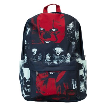 Mochila nylon I Heart Pennywise IT Loungefly 44cm