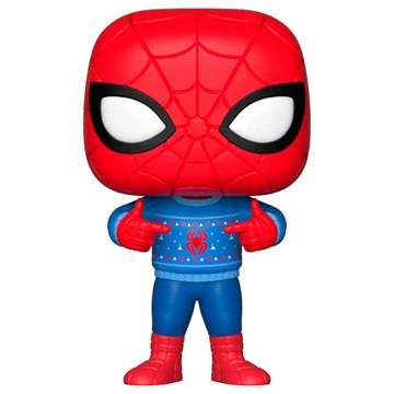 Funko POP Marvel Holiday Spider-Man with Ugly Sweater