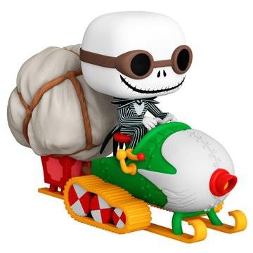 Funko POP Ride Pesadilla Antes de Navidad Jack with Goggles & Snowmobile