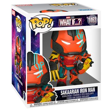 Funko POP Super Marvel What IF Sakaarian Iron Man