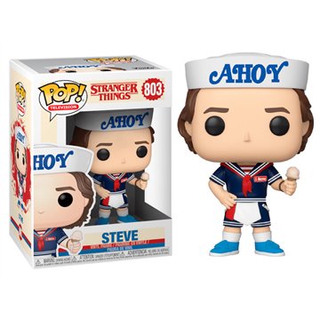 Funko POP Stranger Things 3 Steve with Hat and Ice Cream