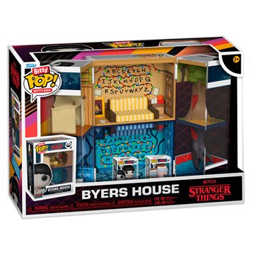 Funko Bitty POP Boxes Stranger Things Byers House