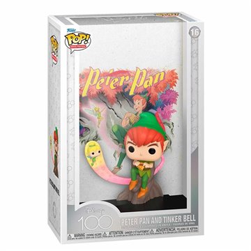 Funko POP Poster Disney Peter Pan - Peter Pan and Tinker Bell