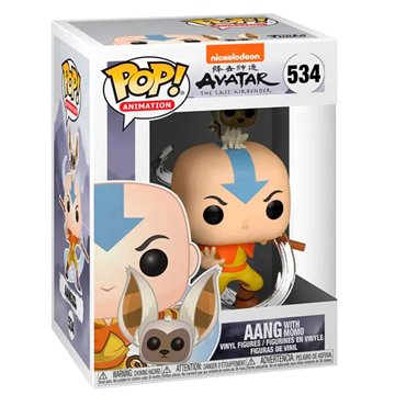 Funko POP Avatar the Last Airbender Aang with Momo