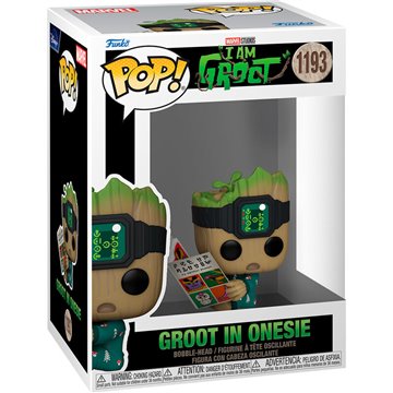 Funko POP Marvel I am Groot - Groot in Onesie