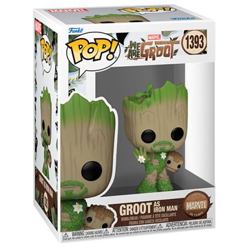 Funko POP Marvel We Are Groot - Groot as Iron Man