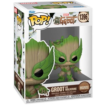 Funko POP Marvel We Are Groot - Groot as Wolverine