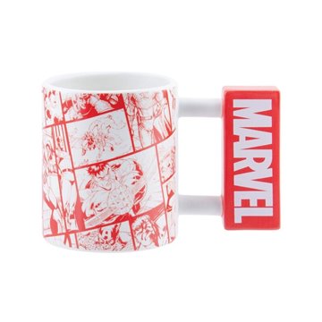 Taza Logo Comics Marvel 300ml