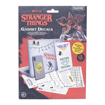 Pegatinas Gadgets Stranger Things