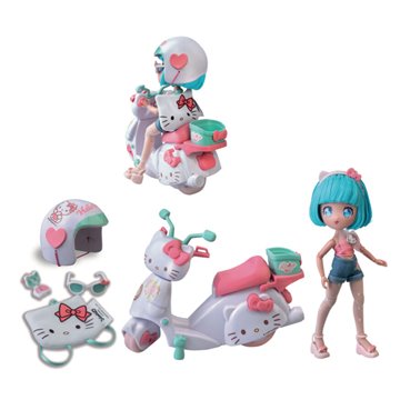 Cuaderno A5 Fluffy Kuromi Hello Kitty