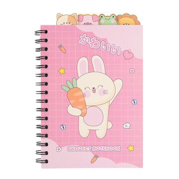 Cuaderno A5 Fluffy Kuromi Hello Kitty