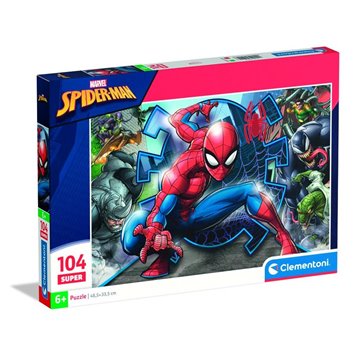 Puzzle super Spiderman Marvel 104pzs