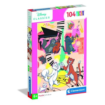 Puzzle Los Aristogatos Disney 104pzs