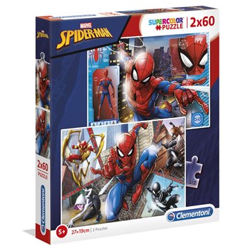 Puzzle Spiderman Marvel 2x60pzs