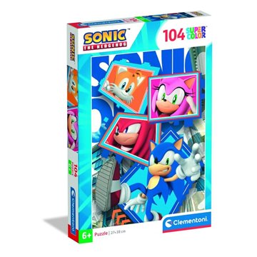 Puzzle Sonic the Hedgehog 104pzs