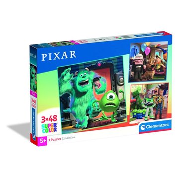 Puzzle Disney Pixar 3x48pzs