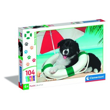 Puzzle Playa Soleada 104pzs