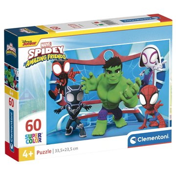 Puzzle Spidey and His Amazing Friends Marvel 60pzs