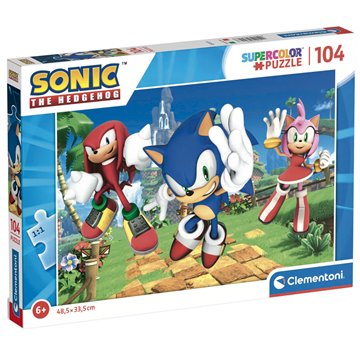 Puzzle Sonic the Hedgehog 104pzs
