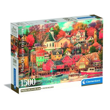 Puzzle Good Times Harbor High Quality 1500pzs