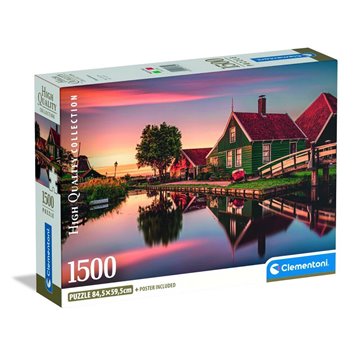 Puzzle Zaanse Schans High Quality 1500pzs