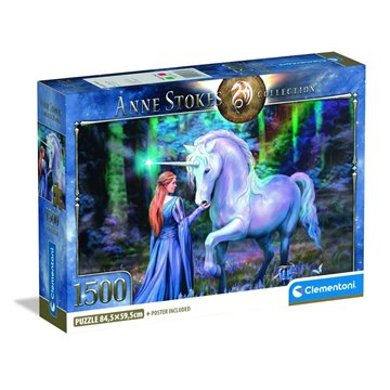 Puzzle Bluebell Wood Anne Stokes 1500pzs