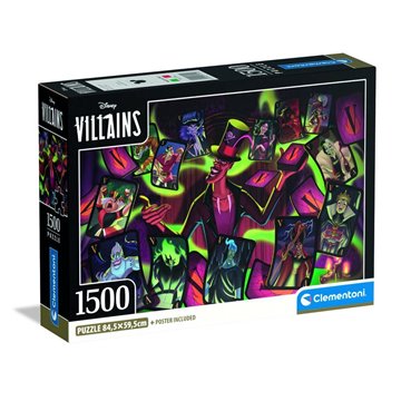 Puzzle Villanas Disney 1500pzs