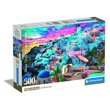 Puzzle Greece View High Quality 500pzs