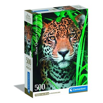 Puzzle Jaguar in the Jungle High Quality 500pzs
