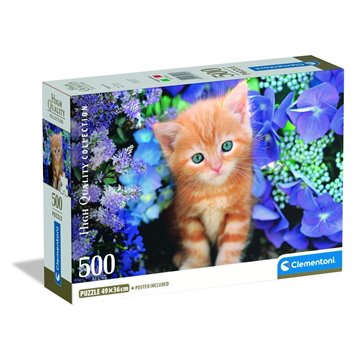 Puzzle Ginger Cat High Quality 500pzs