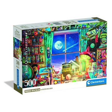 Puzzle To The Moon High Quality 500pzs