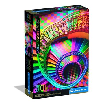 Puzzle Stairs Color Boom 500pzs