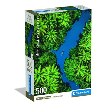 Puzzle Tropical Aerial View High Quality 500pzs