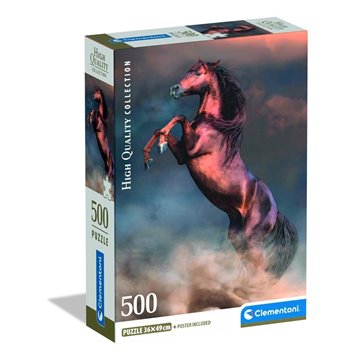 Puzzle Wild Red Stallion High Quality 500pzs