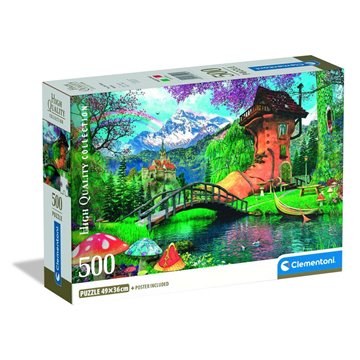 Puzzle The Old Shoe House High Quality 500pzs