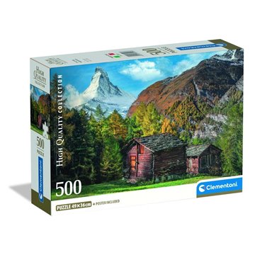 Puzzle Charming Matterhorn High Quality 500pzs