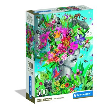 Puzzle Head in the Jungle High Quality 500pzs