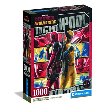 Puzzle Deadpool Marvel 1000pzs