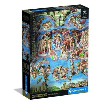 Puzzle Universal Judgement Michelangelo Museum 1000pzs