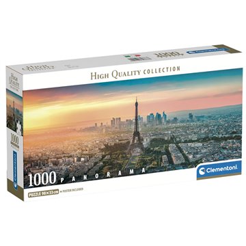 Puzzle panorama Paris 1000pzs
