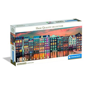 Puzzle Panorama Bright Amsterdam High Quality 1000pzs