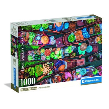 Puzzle Thai Floating Market High Quality 1000pzs