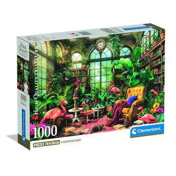 Puzzle The Greenhouse Library High Quality 1000pzs